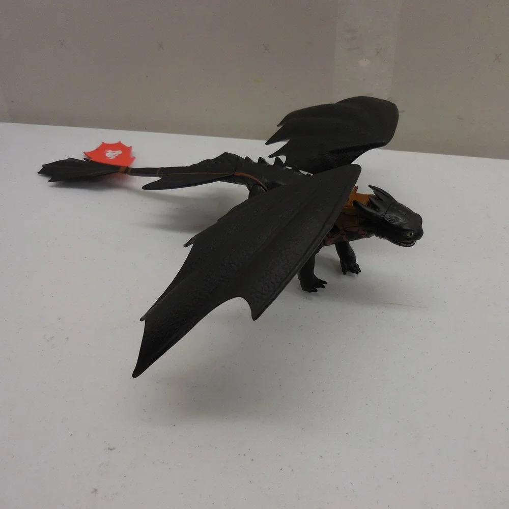 How To Train Your Dragon Toothless Barrel Roll Attack Figure 2013 Spin Master
